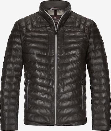 Veste mi-saison 'MSMalik' MILESTONE en marron : devant