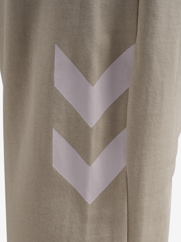 Hummel Tapered Sportbroek 'LEGACY' in Beige