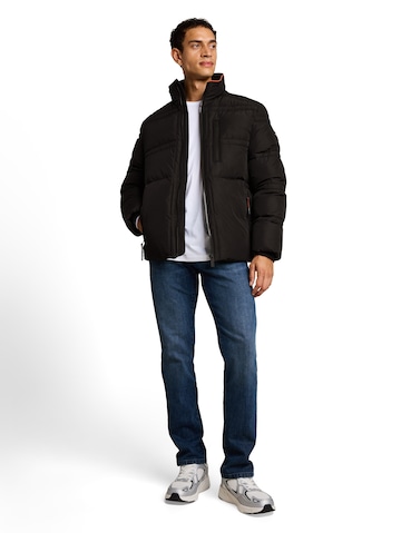 TOM TAILOR Winter jacket in Black