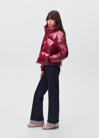 MANGO TEEN Between-Season Jacket 'Galaxy2' in Red