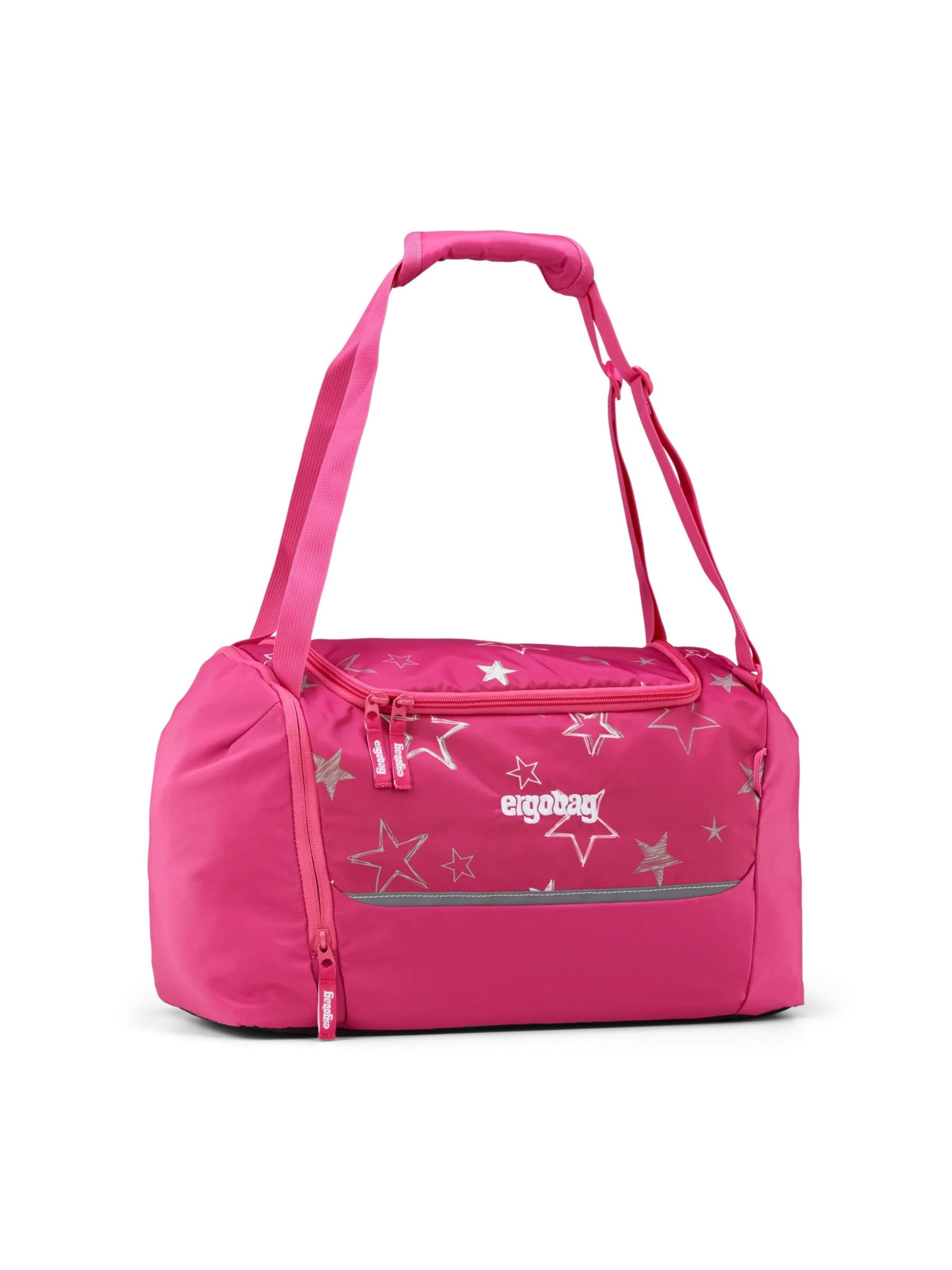ergobag Athletic Gym Bag 'Sporttasche Sporttasche' in Pink: front