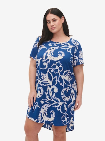 Zizzi - Vestido 'CAANNI' em azul: frente