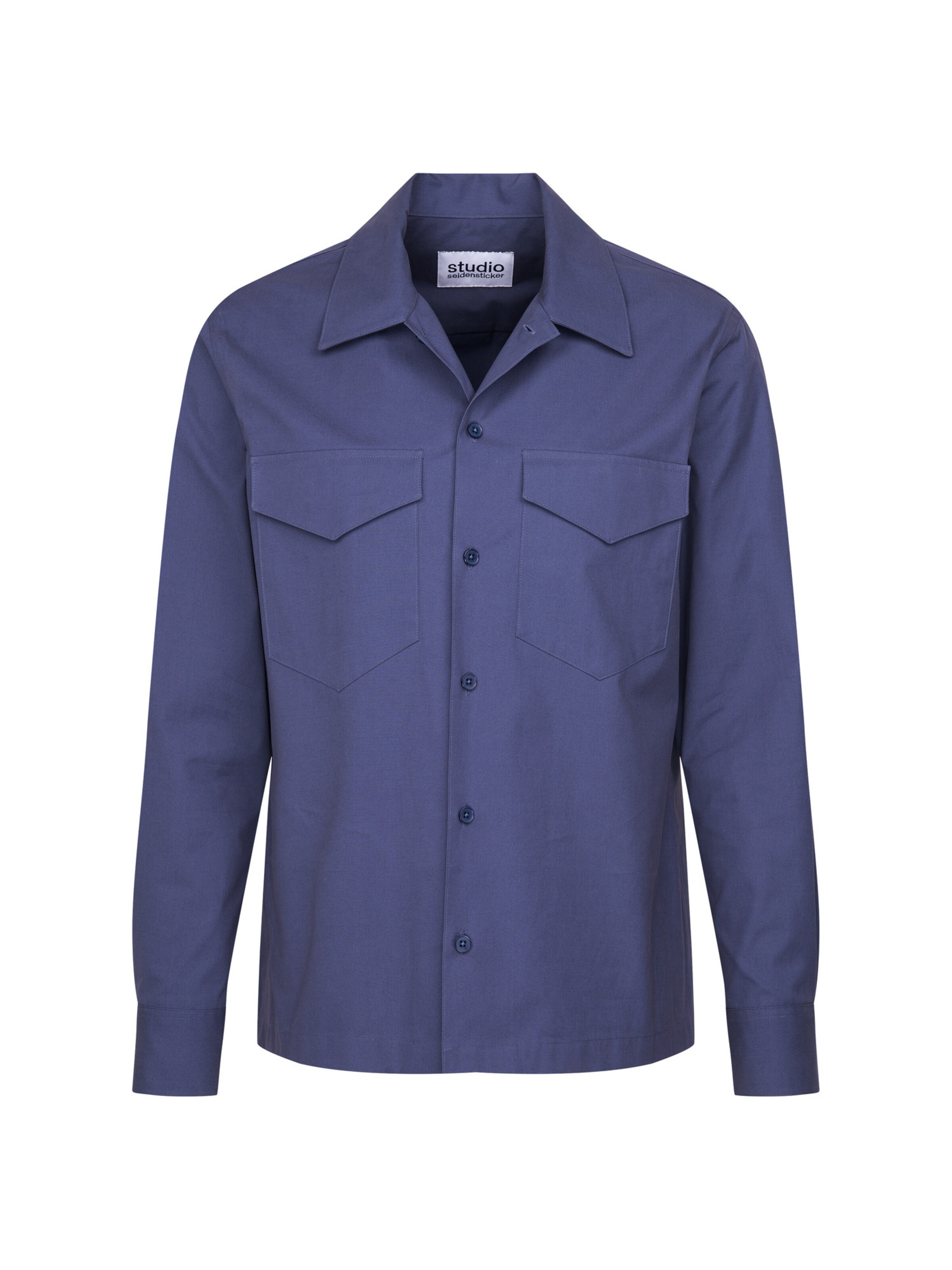 Studio Seidensticker Regular fit Overhemd 'Studio' in Blauw