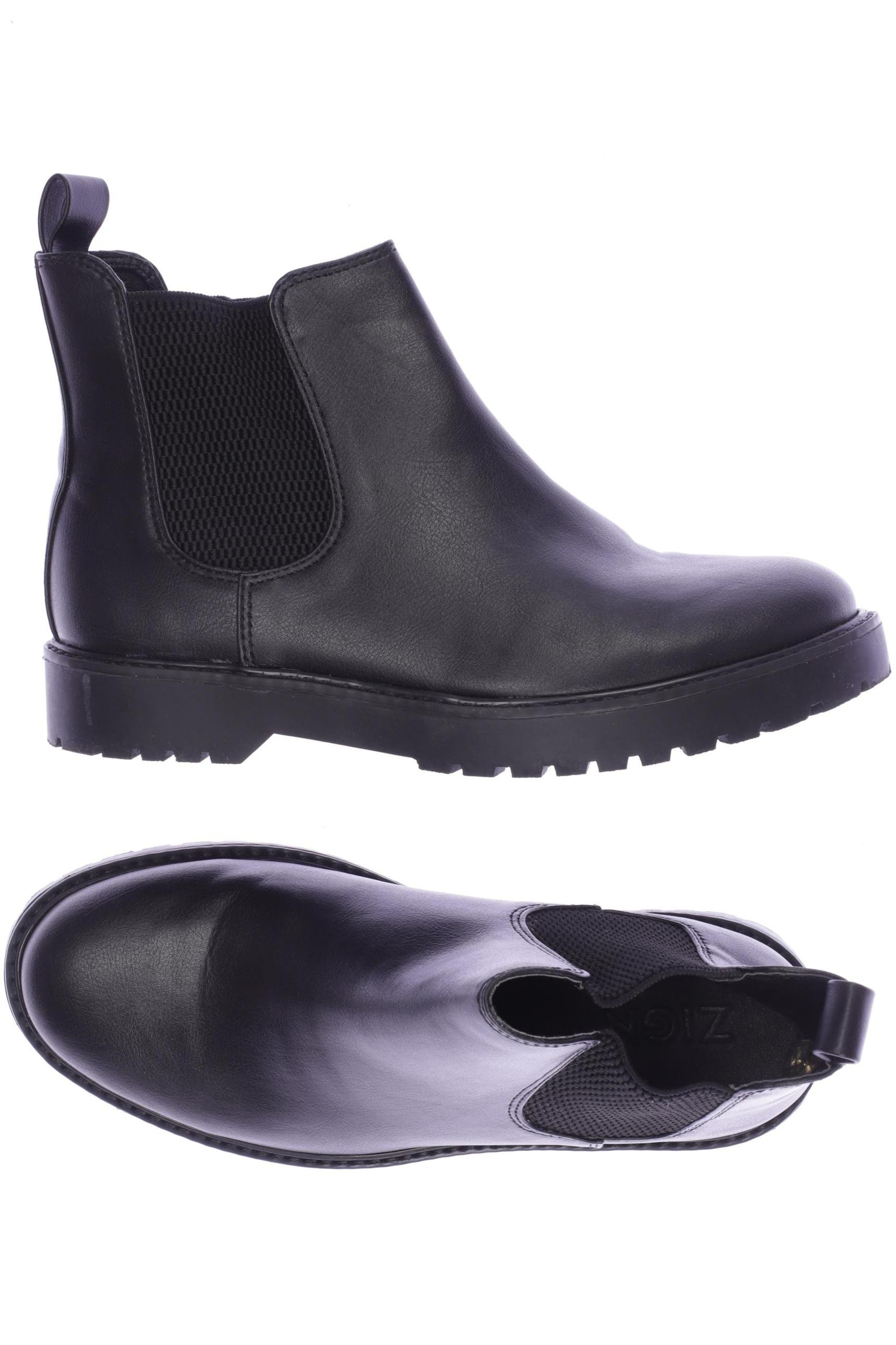 Zign Anke & Mid-Calf Boots in 38 in Black: front