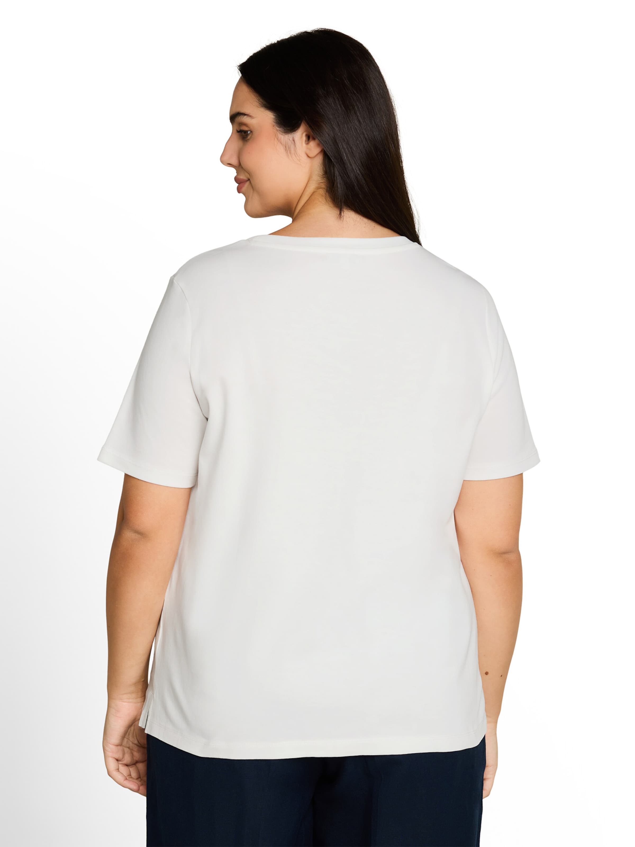 Tom Tailor Women + Shirt in White