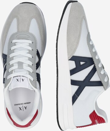 Sneaker low de la ARMANI EXCHANGE pe alb