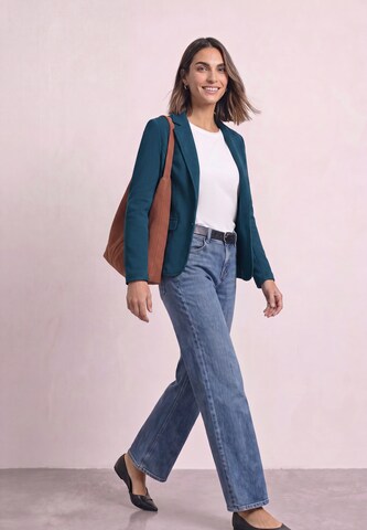 STREET ONE Basic Blazer mit Struktur in Blau