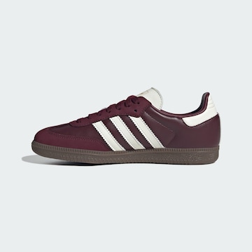 Baskets basses 'Samba' ADIDAS ORIGINALS en rouge