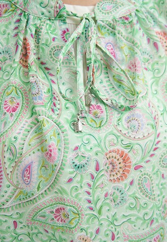 Milano Italy Blouse in Green
