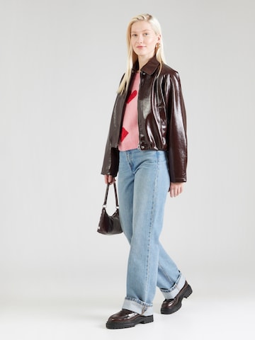 ONLY Πουλόβερ 'ONLHAPPIE' σε ροζ