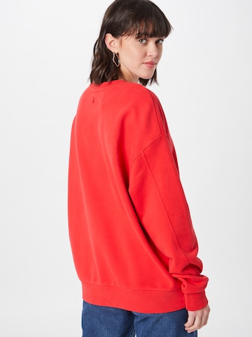 ARMEDANGELS Sweatshirt 'Aarin' in Red