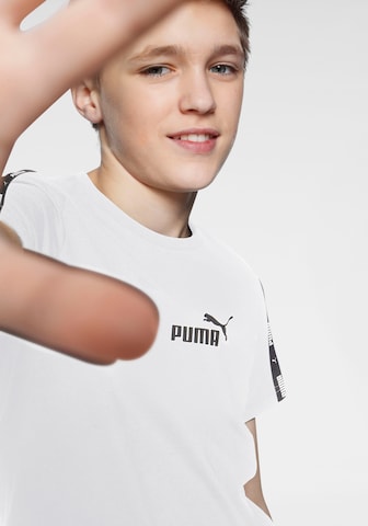 PUMA قميص بلون أبيض