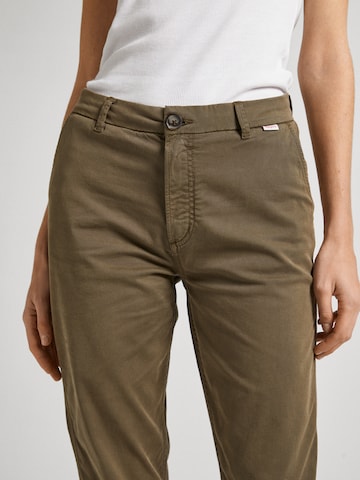 Pepe Jeans Regular Pants 'Tracy' in Green