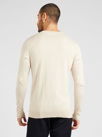 Coupe regular Pull-over 'Berg' SELECTED HOMME en beige