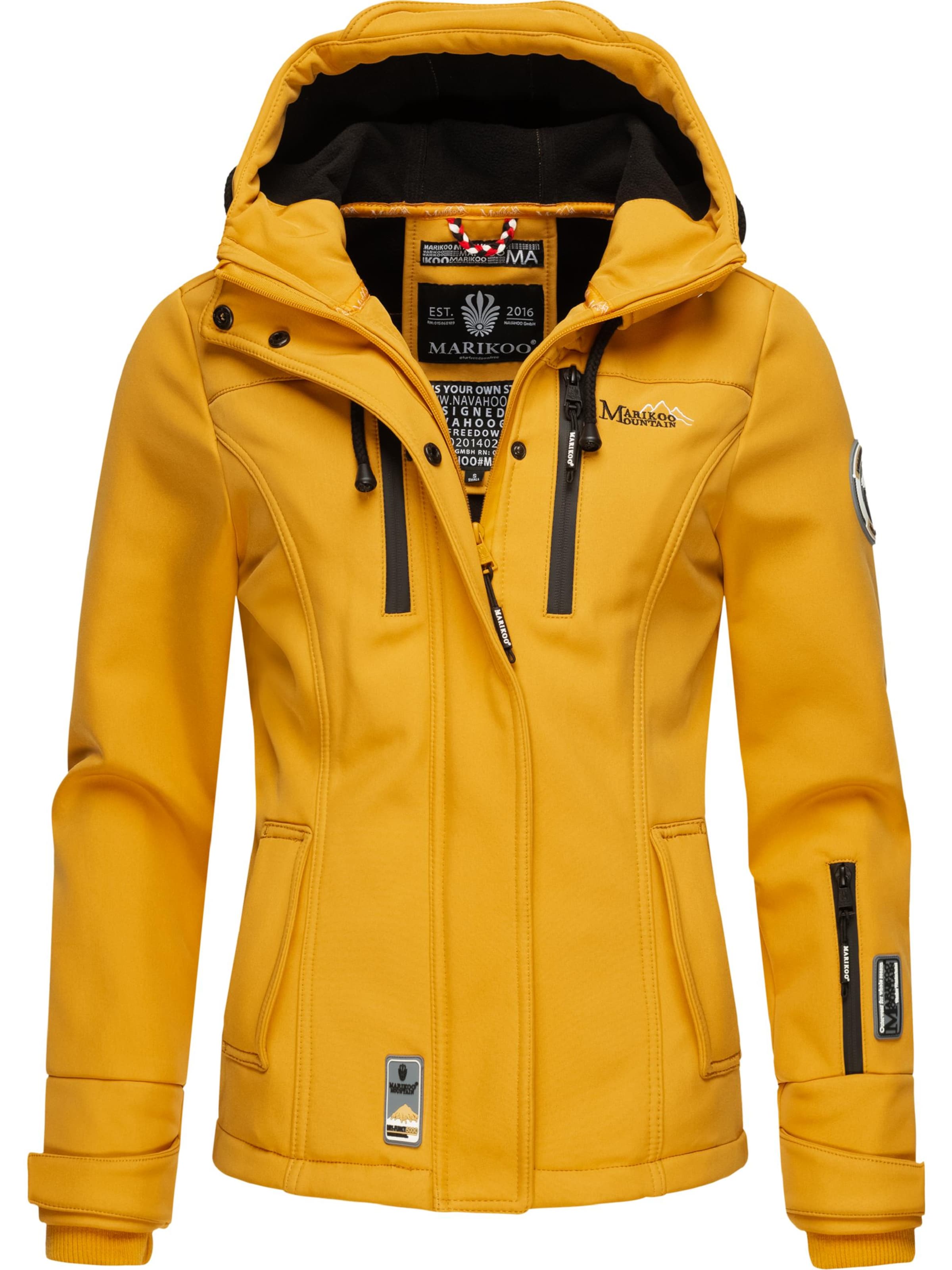 Veste fonctionnelle ' Kleine zicke ' MARIKOO en jaune