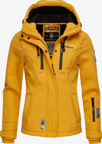 MARIKOO Weatherproof jacket ' Kleine zicke ' in Yellow