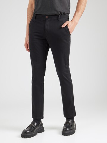 JACK & JONES - regular Pantalón chino 'JWHBOLTON JJBOWIE' en negro: frente