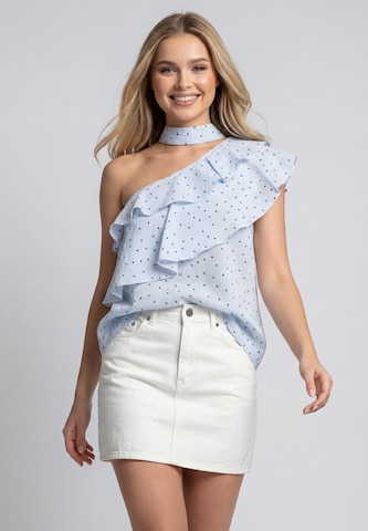 Chemisier MAIRE en bleu : devant