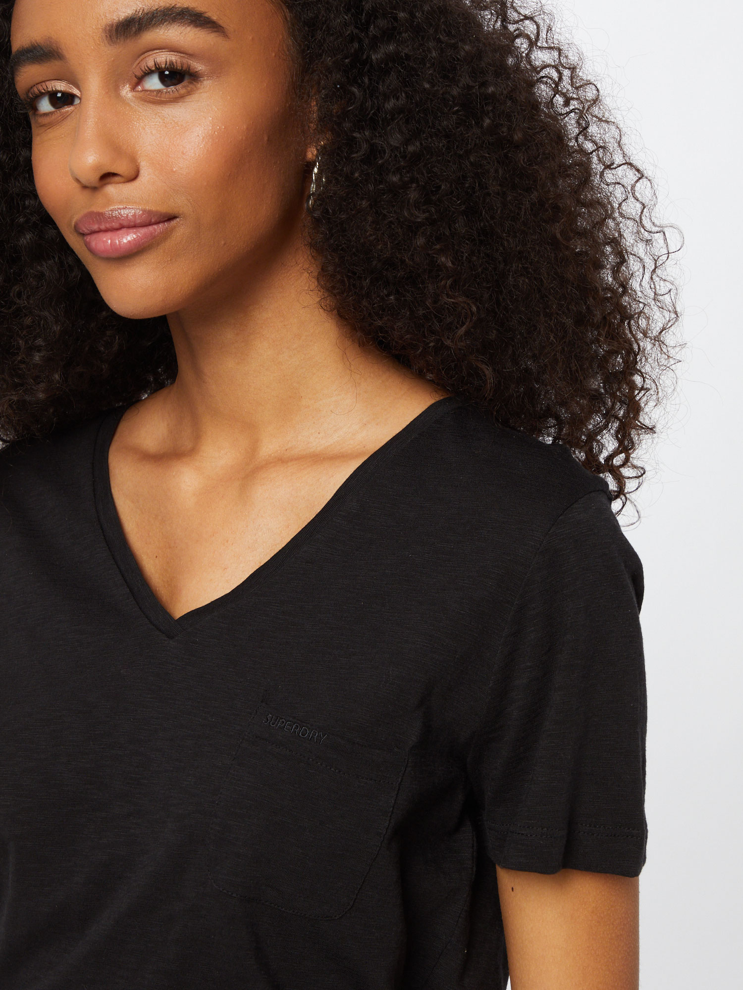 Koszulki & topy Kobiety Superdry Koszulka w kolorze Czarnym 