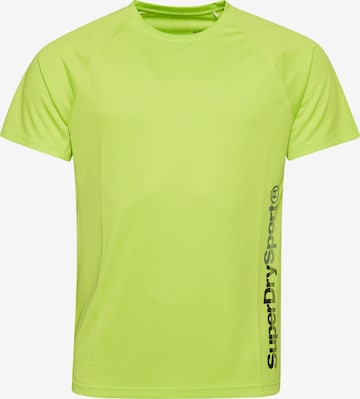 Superdry Shirt in Groen: voorkant