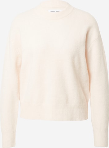 Pull-over Samsøe Samsøe en rose : devant