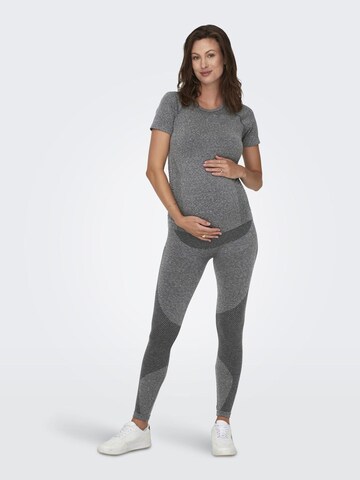 T-shirt fonctionnel Only Maternity en gris