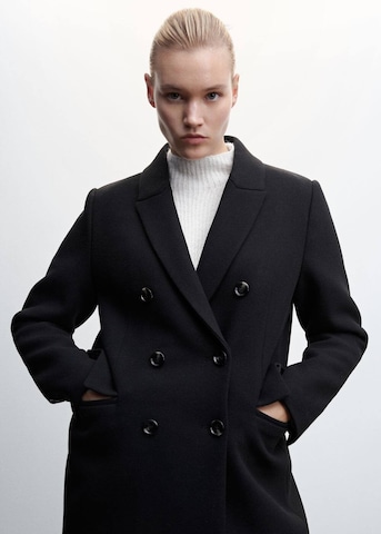 MANGO Between-Seasons Coat 'dali' in Black