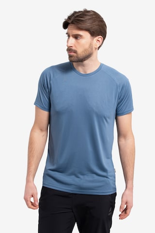 T-Shirt fonctionnel 'Marry' Rukka en bleu : devant