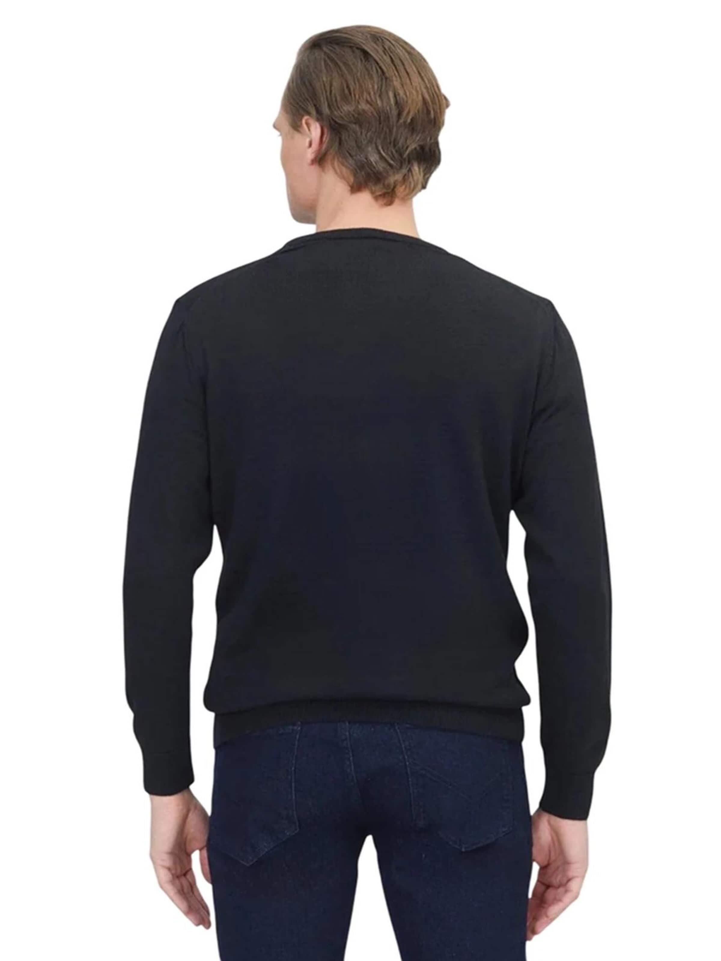Ramsey Knit Cardigan in Black