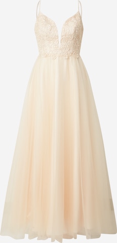 LaonaVečernja haljina - smeđa boja: prednji dio