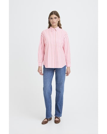 ICHI Blouse 'IHFluca' in Roze