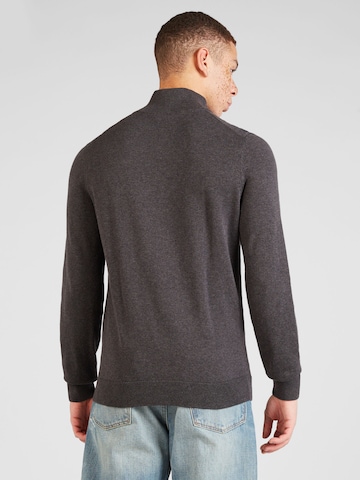 HUGO Red Sweater 'San Quintus' in Grey