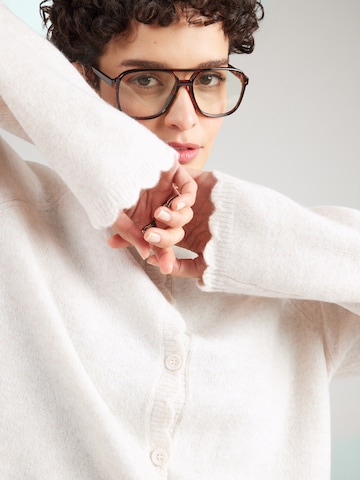 PIECES Вязаная кофта 'PCRath' в Бежевый