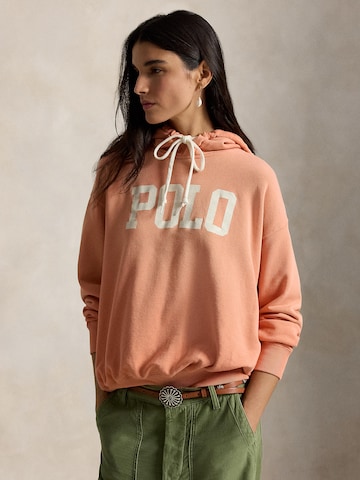 Polo Ralph Lauren Sweatshirt 'ISLAND' in Orange: Vorderseite
