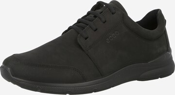 ECCO Schnürschuh 'Irving' in Schwarz: predná strana