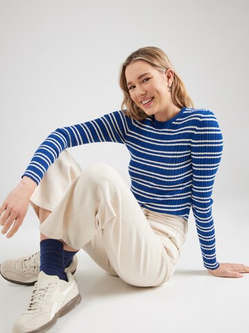 ARMEDANGELS Pullover 'Alaania' (GOTS) in Blau: Vorderseite