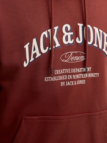 Felpa 'JJEDenver' di JACK & JONES in rosso
