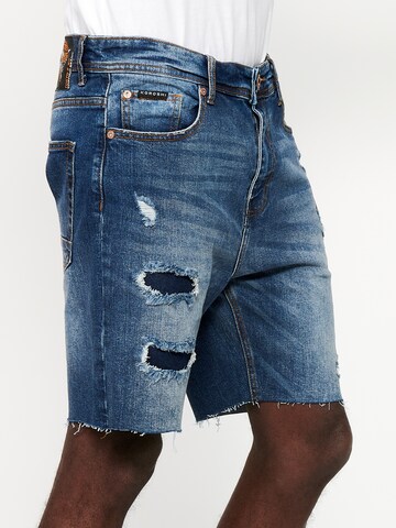 KOROSHI Regular Shorts in Blau