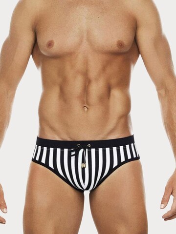 TAUWELL Bathing trunks in Mixed colours: front