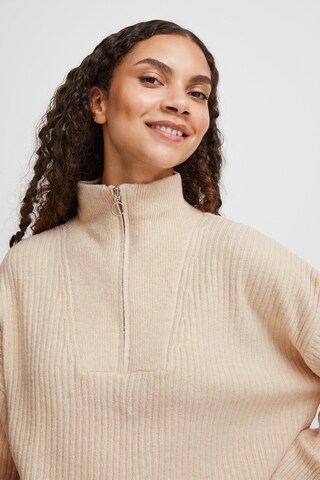 b.young Pullover 'Onema' in Beige