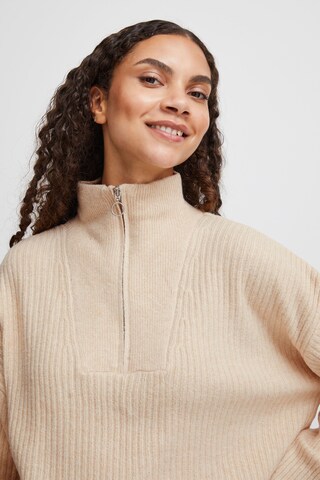 b.young Sweater 'Onema' in Beige