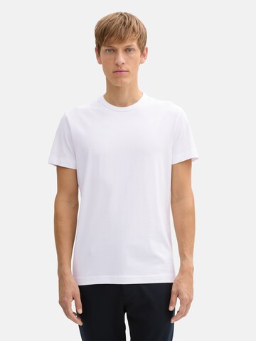 TOM TAILOR Shirt in Wit: voorkant