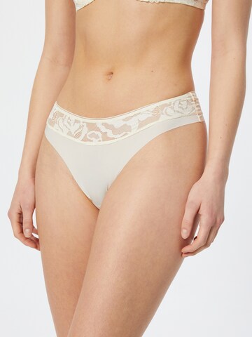 TRIUMPH String 'Illustrated Rose' in White: front