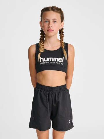Haut de sport Hummel en noir : devant