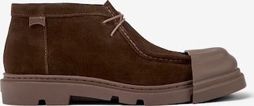 CAMPER Lace-Up Ankle Boots 'Junction' in Brown