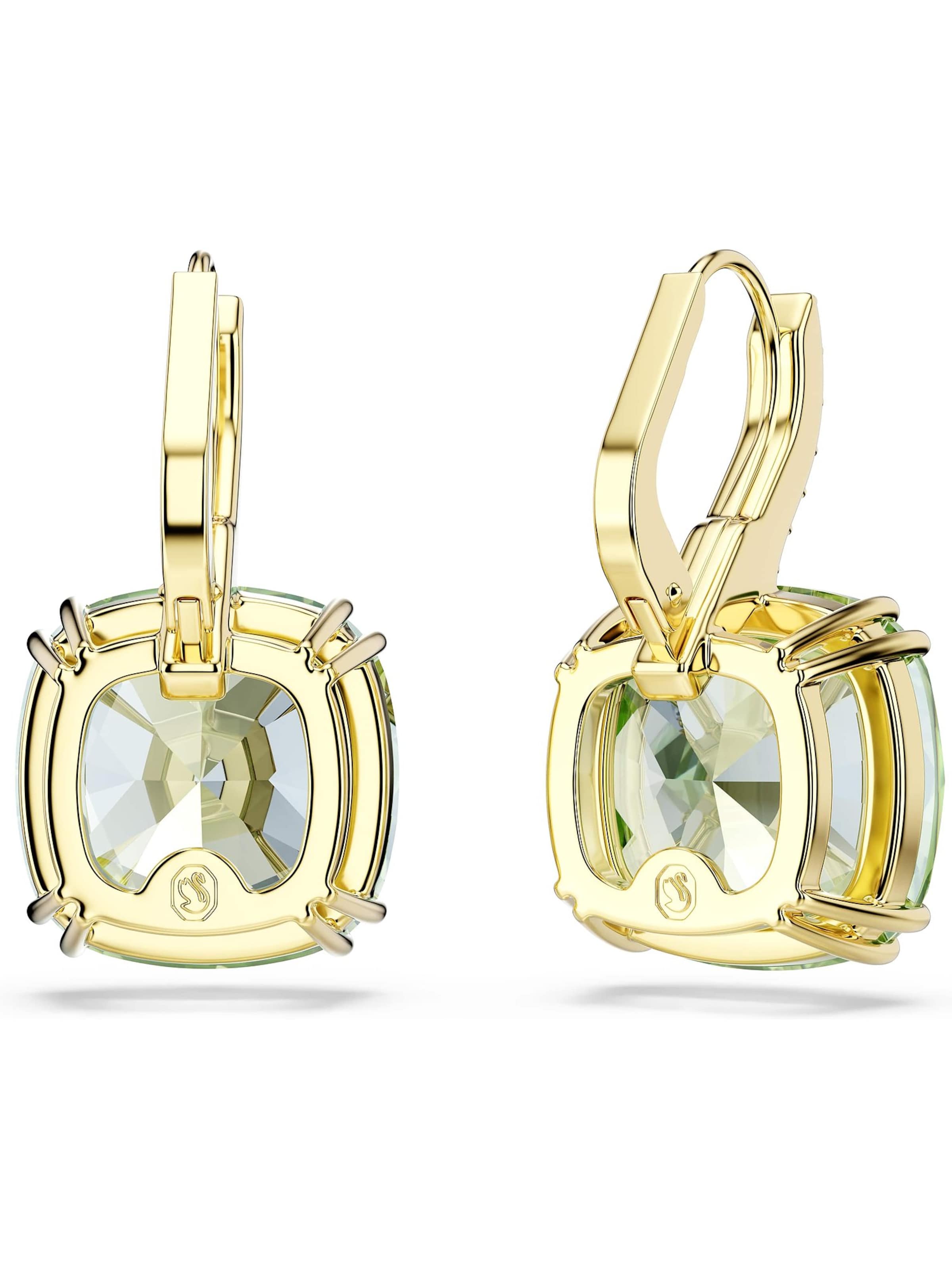 Swarovski Øreringe 'MILLENIA' i grøn