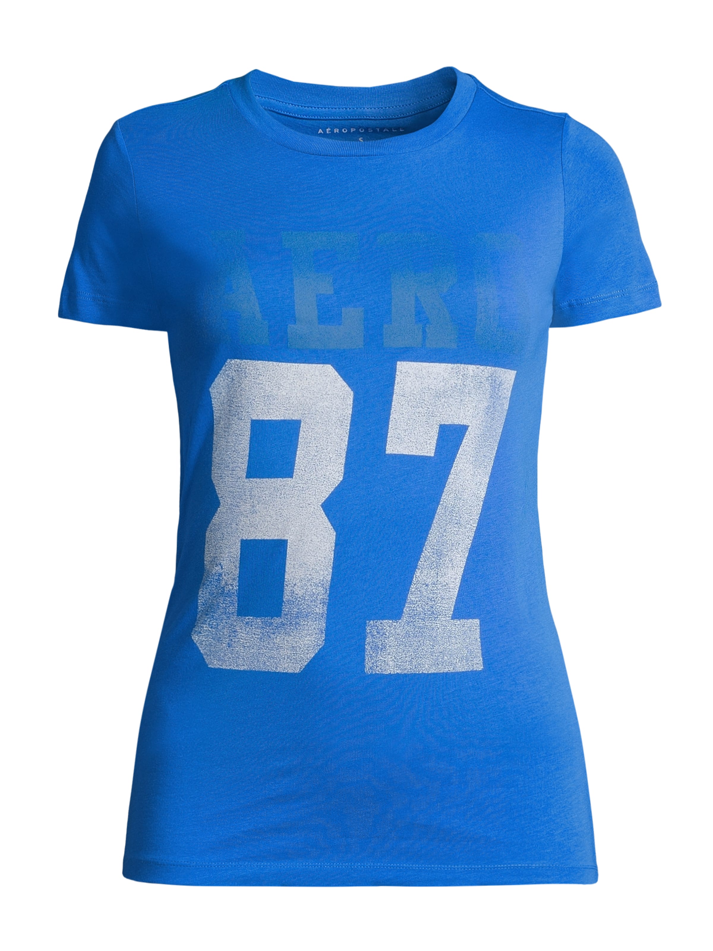 mėlyna AÉROPOSTALE Marškinėliai 'JUNE': priekis