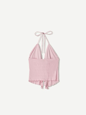 Haut Bershka en rose