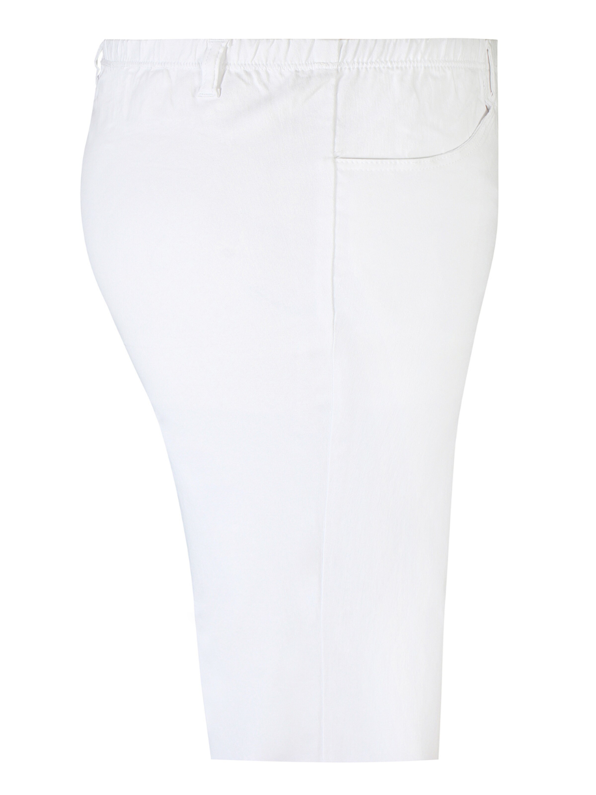 Zhenzi Slimfit Hose 'Twist 209' in Weiß