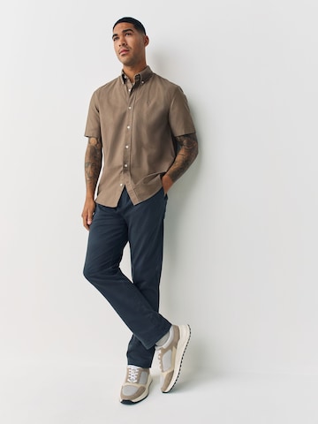 Next Regular Fit Hemd in Beige